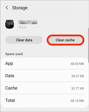 hapus cache dan data ponsel samsung